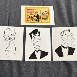 Vintage Caricature Art Prints